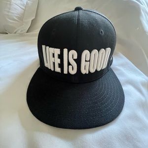 Life Is Good snapback hat